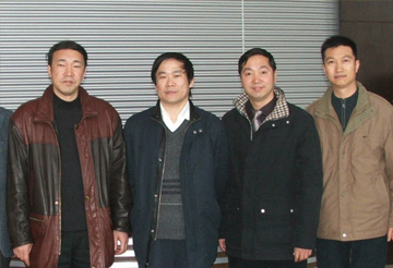 中國(guó)工程院院士、時(shí)任南京工業(yè)大學(xué)副校長(zhǎng)徐南平訪問中圣