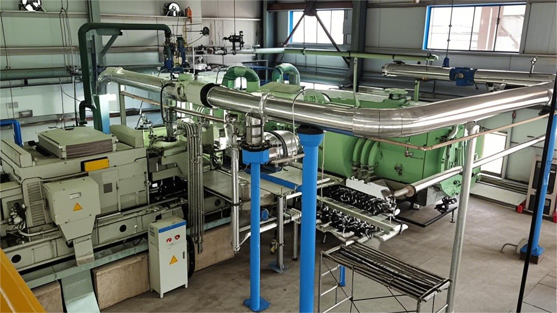 寶武梅山450㎡燒結(jié)機(jī)全環(huán)冷機(jī)余熱回收梯級利用及廢氣零排放治理工程