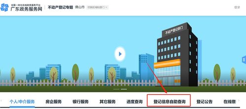 佛山市不動(dòng)產(chǎn)登記信息查詢方式及信息技術(shù)咨詢服務(wù)指南